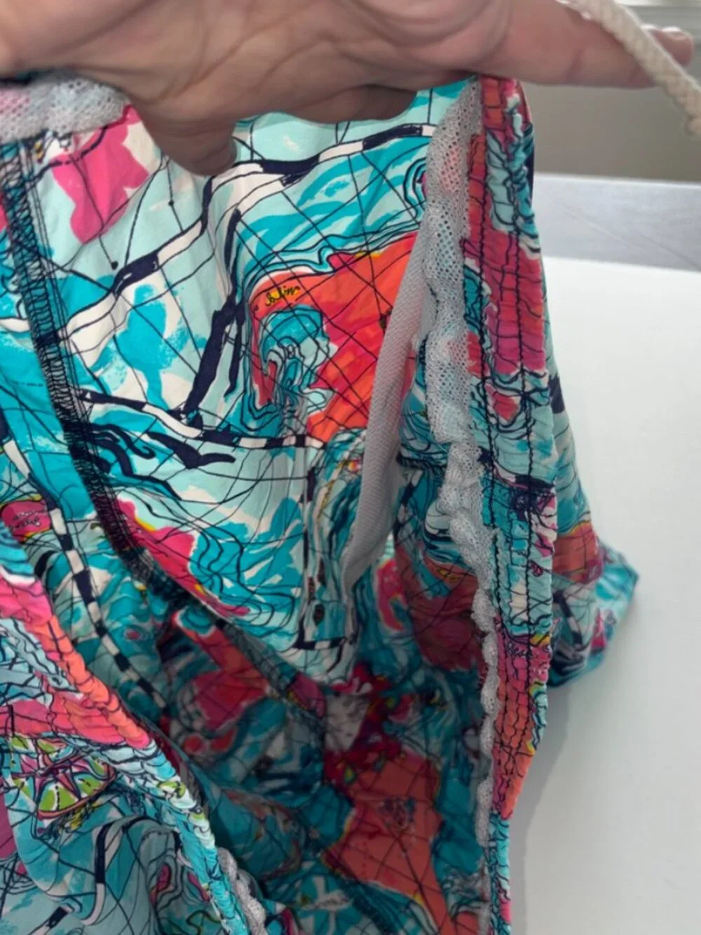 Lilly Pulitzer Men's Swim Trunks Capri Colorful Vacation Preppy size XL *